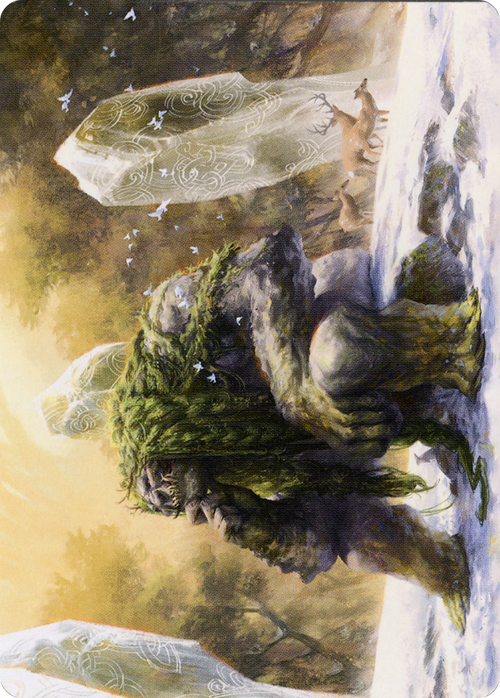 Svella, Ice Shaper // Svella, Ice Shaper (ASKHM-066) - Art Series: Kaldheim (Borderless)