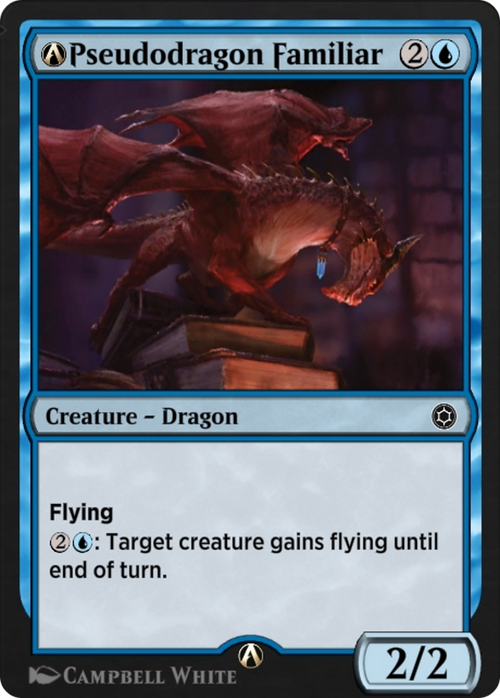 A-Pseudodragon Familiar (HBG-A-128) - Alchemy Horizons: Baldur's Gate