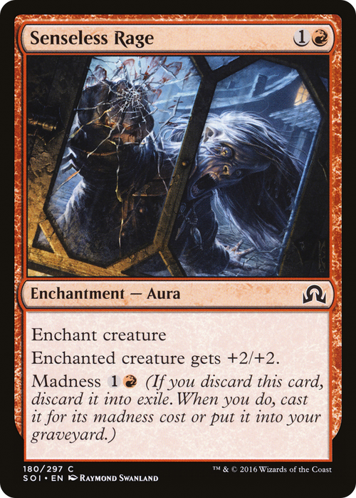 Senseless Rage (SOI-180) - Shadows over Innistrad Foil