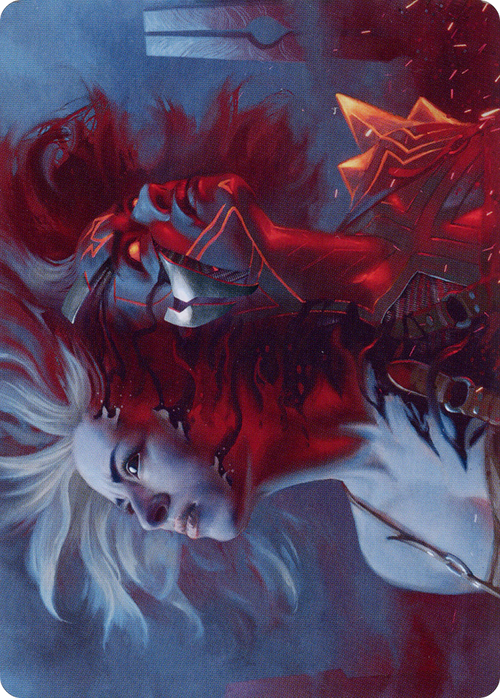 Thrill of Possibility // Thrill of Possibility (AONE-036) - Phyrexia: All Will Be One Art Series (Borderless)