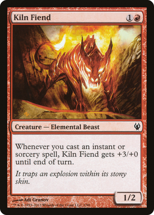 Kiln Fiend (DDJ-002) - Duel Decks: Izzet vs. Golgari