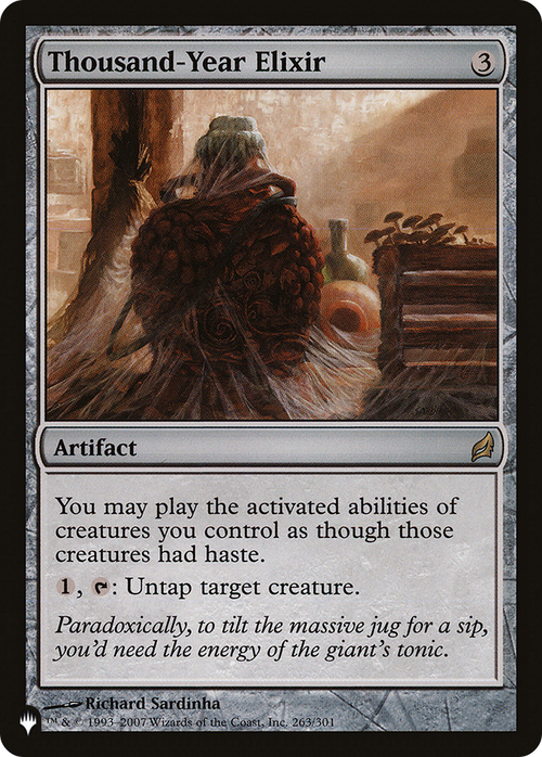 Thousand-Year Elixir (LIST-LRW-263) - The List