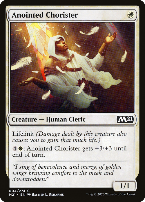 Anointed Chorister (M21-004) - Core Set 2021