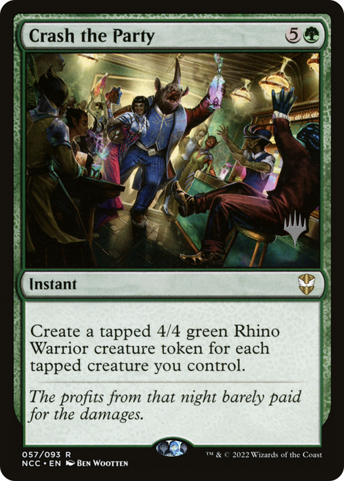 Crash the Party (PPSNC-057) - New Capenna Commander Promos Foil
