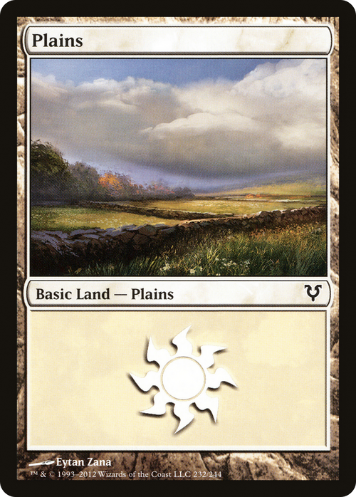 Plains (232) (AVR-232) - Avacyn Restored
