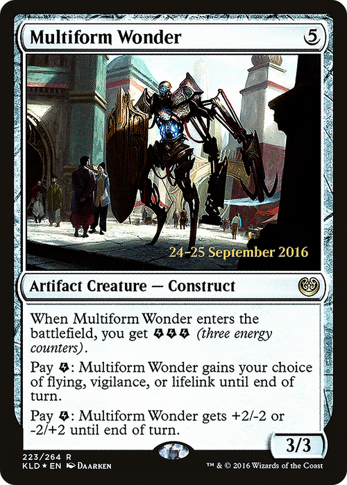 Multiform Wonder (PRE-223S) - Kaladesh Promos Foil