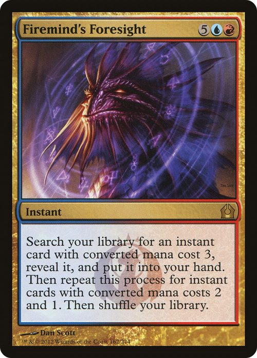 Firemind's Foresight (RTR-162) - Return to Ravnica