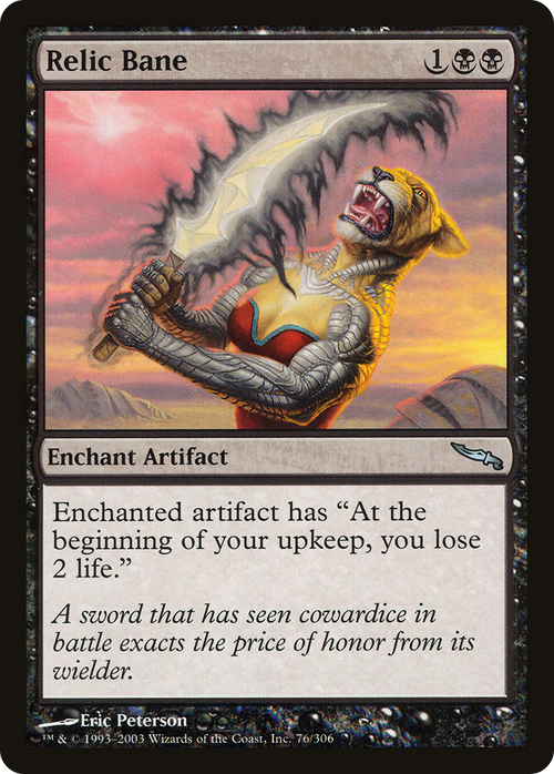 Relic Bane (MRD-076) - Mirrodin Foil