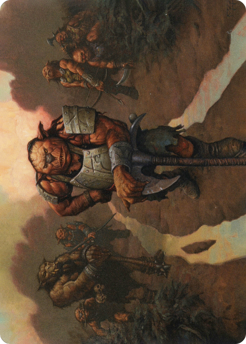 Hobgoblin Bandit Lord // Hobgoblin (AAFR-030) - Adventures in the Forgotten Realms Art Series (Borderless) Foil