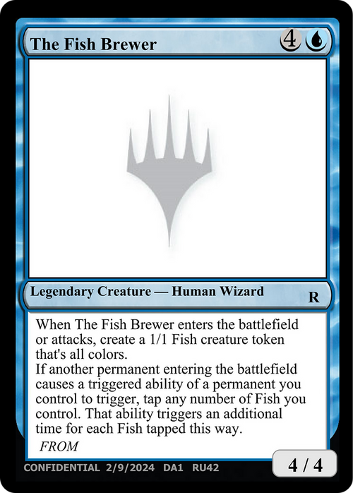 The Fish Brewer (UNK-RU42) - Unknown Event
