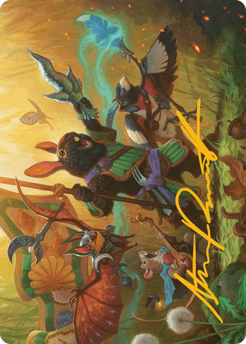 Valley Questcaller // Valley Questcaller (ABLB-004) - Bloomburrow Art Series (Borderless)