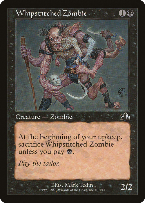 Whipstitched Zombie (PCY-081) - Prophecy Foil
