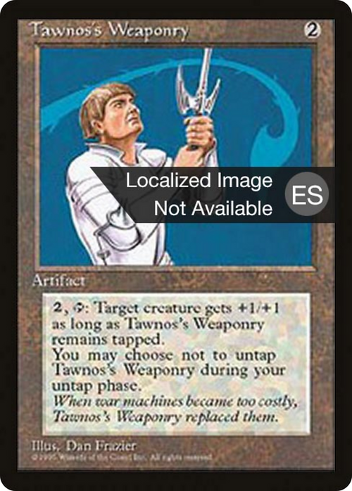 Tawnos's Weaponry (4BB-) - Fourth Edition Foreign Black Border
