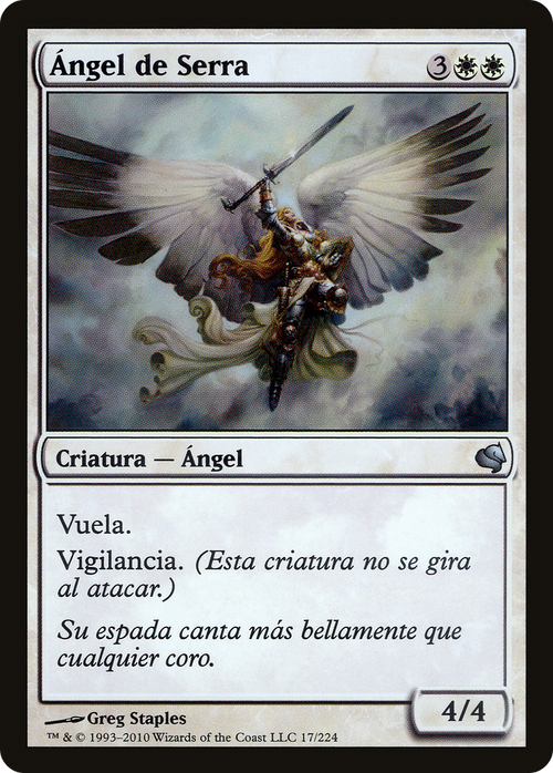 Serra Angel (Spanish) - "Angel de Serra" (PS11-017) - Salvat 2011