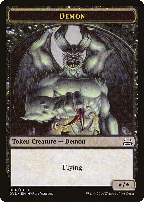 Demon Token (DD3-006) - Duel Decks Anthology: Divine vs. Demonic Tokens