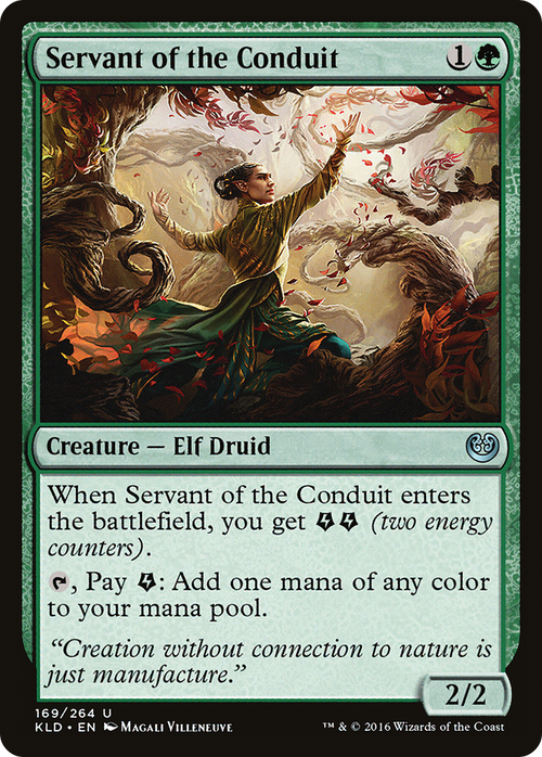Servant of the Conduit (KLD-169) - Kaladesh Foil