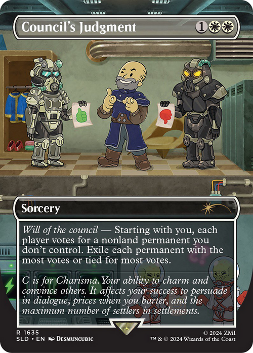 Council's Judgment (SLD-1635) - Secret Lair Drop (Borderless)