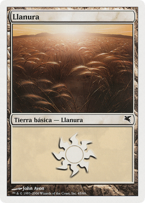 Plains (Spanish) - "Llanura" (G45) (PSAL-G45) - Salvat 2005