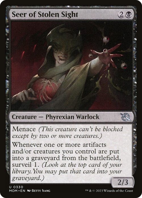 Seer of Stolen Sight (MOM-330) - March of the Machine