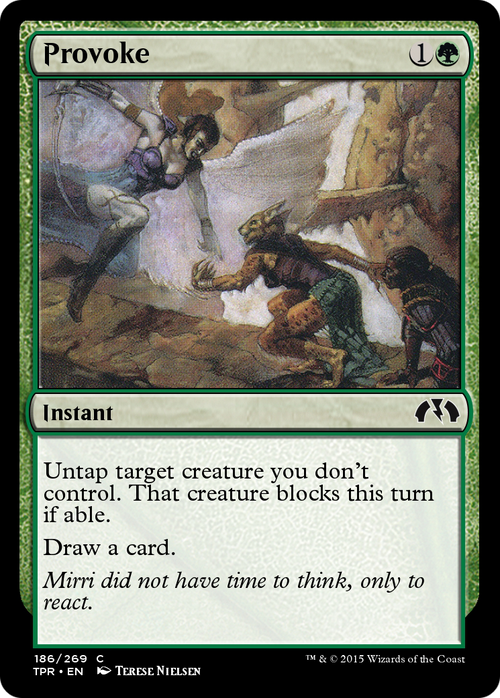 Provoke (TPR-186) - Tempest Remastered Foil
