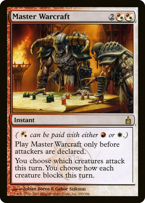 Master Warcraft (RAV-250) - Ravnica: City of Guilds