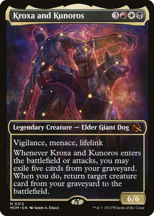 Kroxa and Kunoros (Showcase) (MOM-312) - March of the Machine: (Showcase)