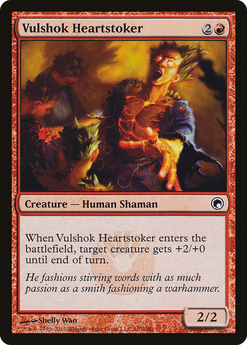 Vulshok Heartstoker (SOM-107) - Scars of Mirrodin