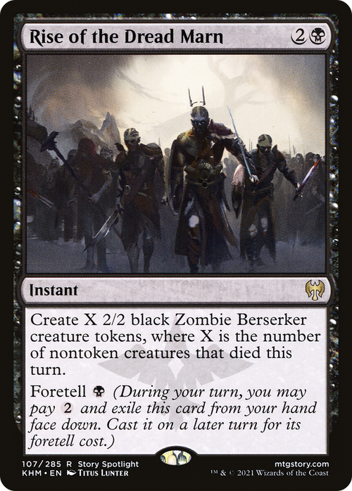 Rise of the Dread Marn (KHM-107) - Kaldheim