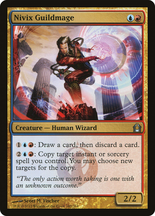 Nivix Guildmage (RTR-182) - Return to Ravnica Foil