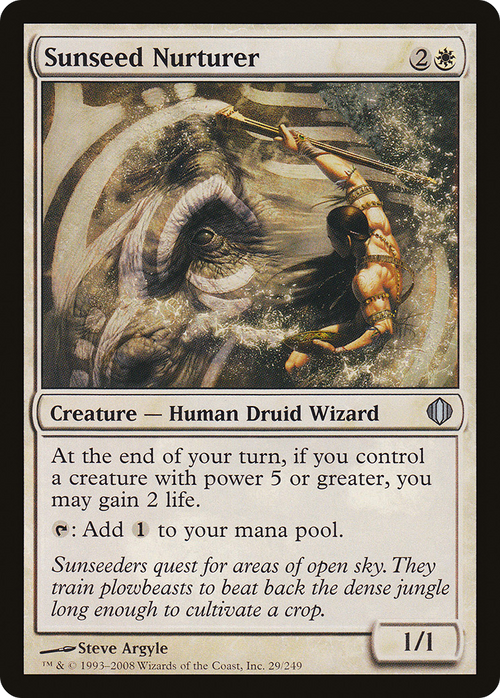 Sunseed Nurturer (ALA-029) - Shards of Alara Foil