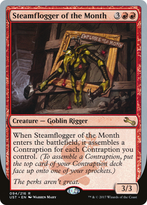 Steamflogger of the Month (UST-094) - Unstable Foil