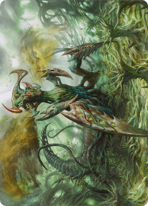 Zopandrel, Hunger Dominus // Zopandrel, Hunger Dominus (AONE-044) - Phyrexia: All Will Be One Art Series (Borderless) Foil