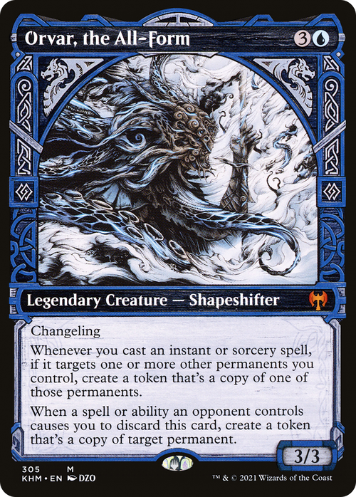 Orvar, the All-Form (Showcase) (KHM-305) - Kaldheim: (Showcase) Foil