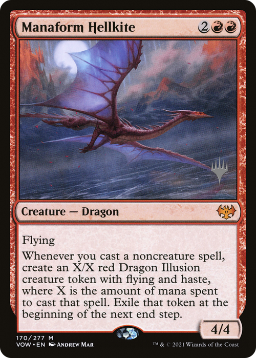 Manaform Hellkite (PPNEO-) - Innistrad: Crimson Vow Promos