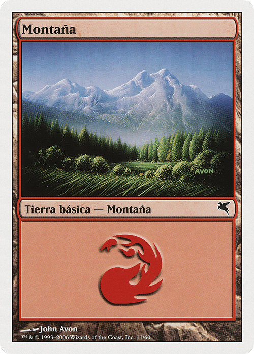 Mountain (Italian) - "Montagna" (C11) (PSAL-C11) - Salvat 2005