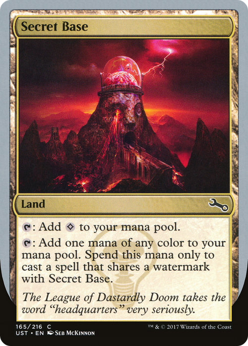 Secret Base (C) (UST-165C) - Unstable Foil