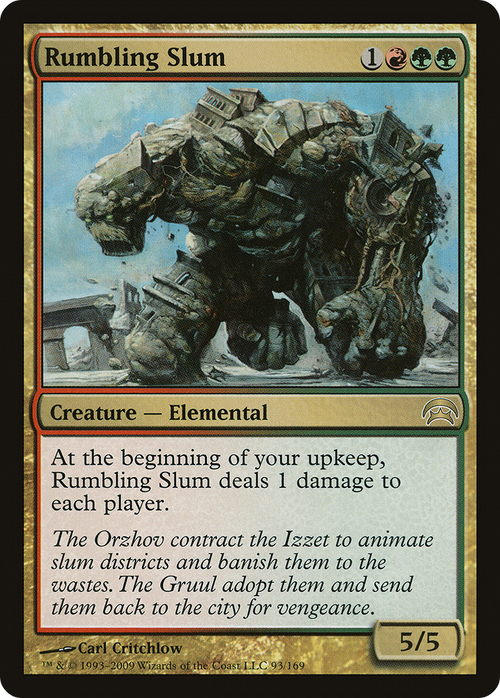 Rumbling Slum (HOP-093) - Planechase