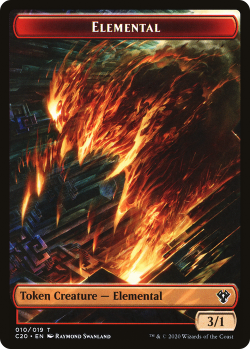 Elemental (TC20-010) - Commander 2020 Tokens