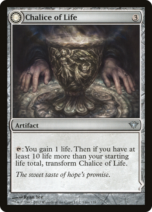Chalice of Life (DKA-146) - Dark Ascension: (Double Faced Transform)