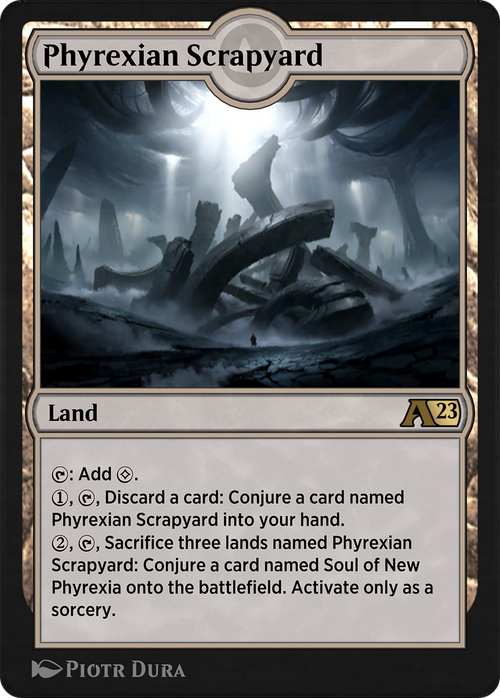 Phyrexian Scrapyard (YONE-030) - Alchemy: Phyrexia