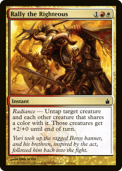 Rally the Righteous (RAV-222) - Ravnica: City of Guilds