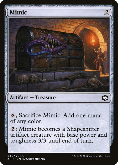 Mimic (AFR-249) - Adventures in the Forgotten Realms Foil