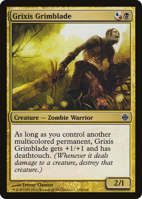 Grixis Grimblade (ARB-134) - Alara Reborn