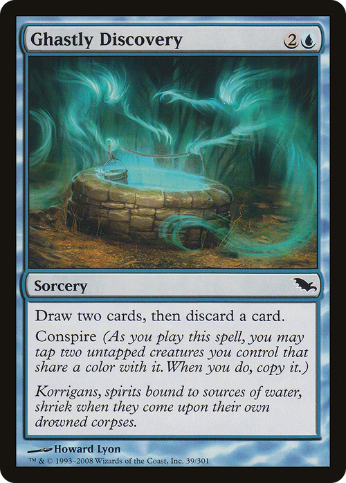 Ghastly Discovery (SHM-039) - Shadowmoor Foil