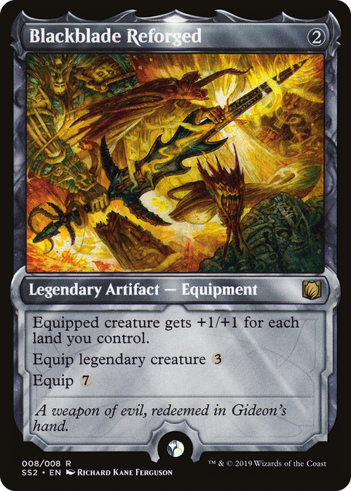 Blackblade Reforged (SS2-008) - Signature Spellbook: Gideon