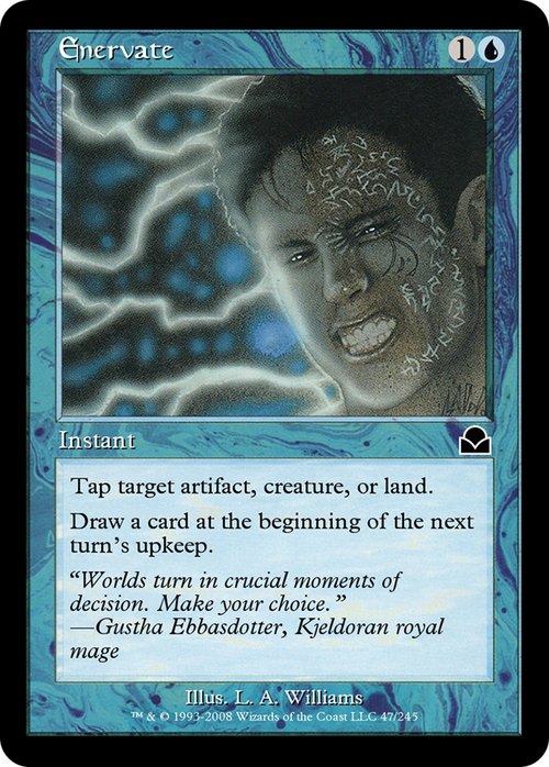 Enervate (ME2-047) - Masters Edition II Foil