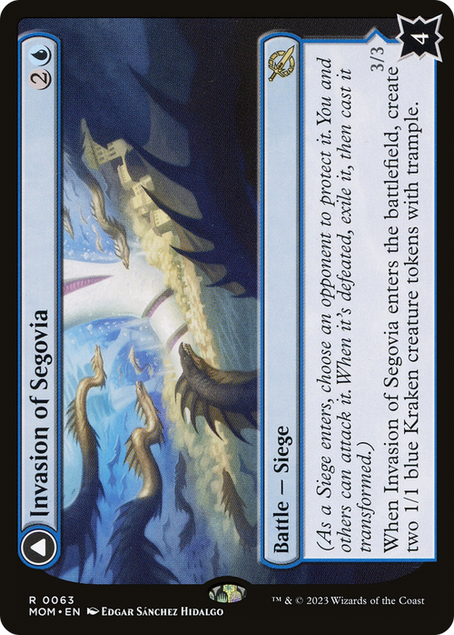 Invasion of Segovia (MOM-063) - March of the Machine Foil