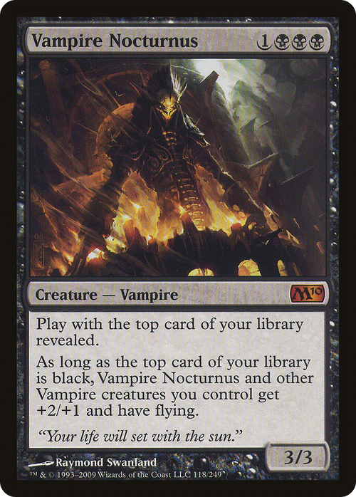 Vampire Nocturnus (M10-118) - Magic 2010