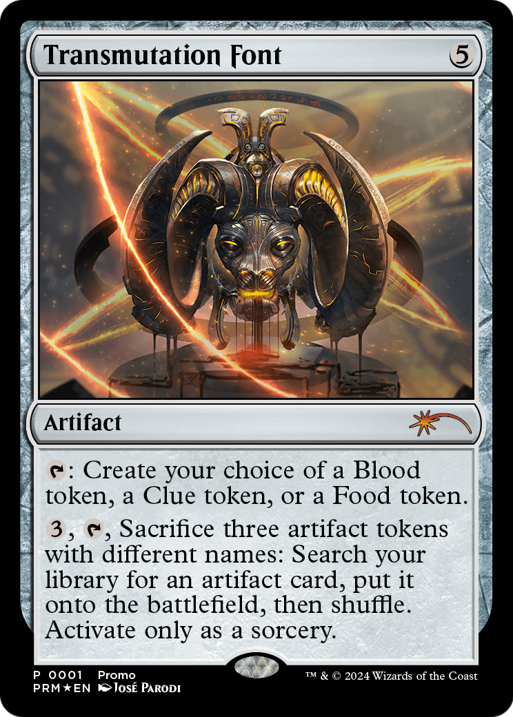 Transmutation Font (LARP-001) - Wizards Play Network 2024 Foil