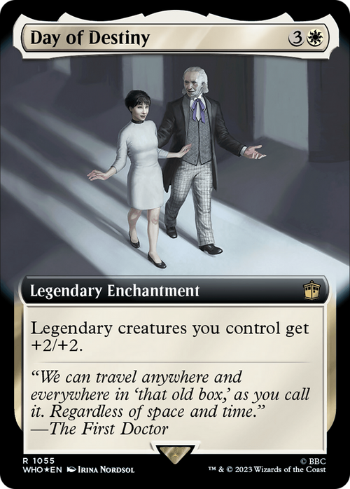 Day of Destiny (Extended Art) (Surge Foil) (WHO-1055) - Doctor Who: (Extended Art) Foil